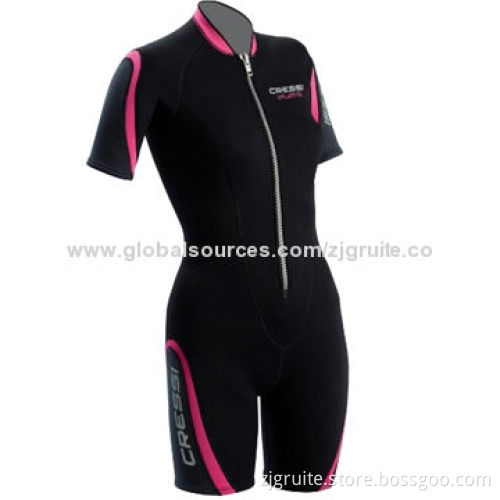 Women's Surfing Wetsuits, Short Sleeves